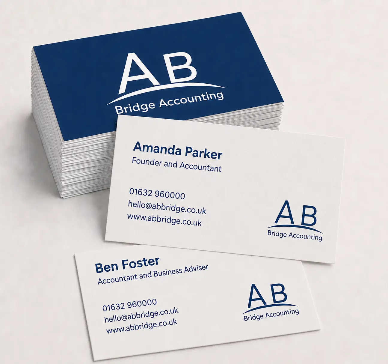 AB Bridge Accounting business cards